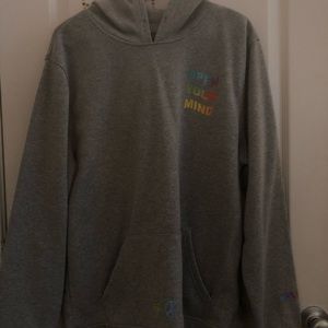 brooklyn cloth ‘open your mind’ pullover hoodie